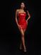 Платье лакированное красное “Соблазнительница Марго” XL, молния на всю длину сзади SO6755 фото 1