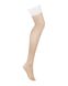 Чулки Obsessive Heavenlly stockings XS/S, широкая резинка SO8181 фото 3