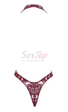 Боді Noir Handmade F386 Kink Royal cascade bodysuit S - фото товару 8