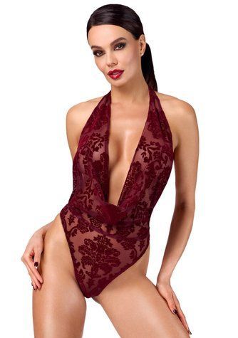 Боді Noir Handmade F386 Kink Royal cascade bodysuit S - фото товару 1