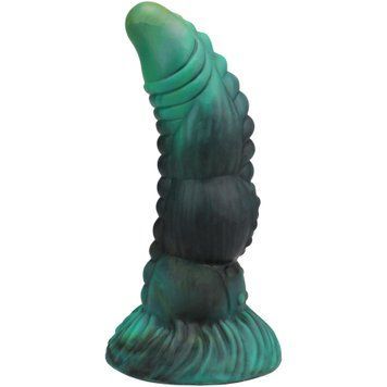 Фэнтезийный фаллоимитатор Doc Johnson Vac-U-Lock x Fantasy Fuckers Green Serpent,  - 1