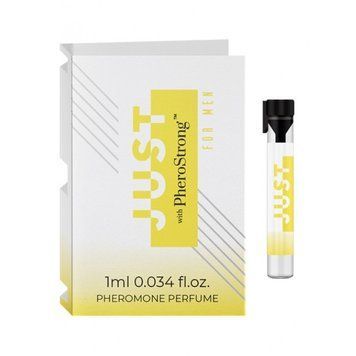 Духи с феромонами PheroStrong pheromone Just for Men 1мл - фото товару 1
