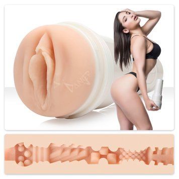 Мастурбатор Fleshlight Girls: Abella Danger - Danger, со слепка вагины, очень нежный, Телесный - 1
