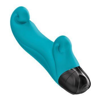 Вибратор-кролик Fun Factory OCEAN Aquamarine, для клитора и точки G, 6 режимов, на батарейках,  - 1