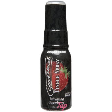 Спрей для мінету Doc Johnson GoodHead Tingle Spray - Strawberry (29 мл) із стимулюючим ефектом SO3492 фото