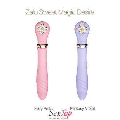 Пульсатор із підігрівом Zalo Sweet Magic - Desire Fairy Pink, турбо режим SO6678 фото