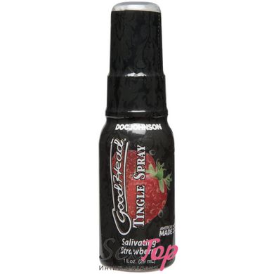 Спрей для мінету Doc Johnson GoodHead Tingle Spray - Strawberry (29 мл) із стимулюючим ефектом SO3492 фото