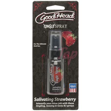 Спрей для мінету Doc Johnson GoodHead Tingle Spray - Strawberry (29 мл) із стимулюючим ефектом,  - 2