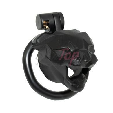 Пояс вірності для чоловіків чорний Bdsm4u Jaguar Shaped - фото товару 3