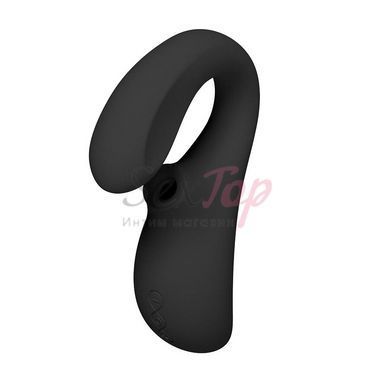 Кліторально-вагінальний звуковий стимулятор LELO Enigma WAVE Black - фото товару 4