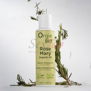 Массажное масло Orgie &ndash; Bio Rosemary Organic Oil (100 мл), органическое, веганская формула &mdash;  фото товара 4