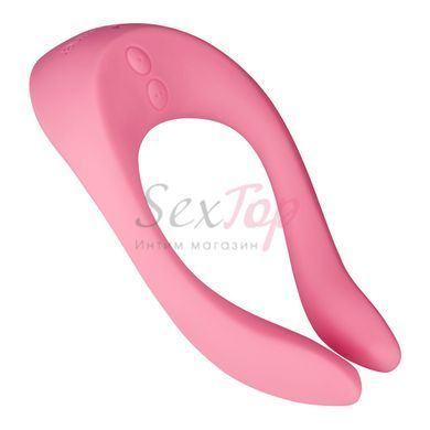 Вібратор для пар Satisfyer Endless Joy Pink, 3 незалежні мотори, багатофункціональний - фото товару 5