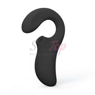 Кліторально-вагінальний звуковий стимулятор LELO Enigma WAVE Black - фото товару 2