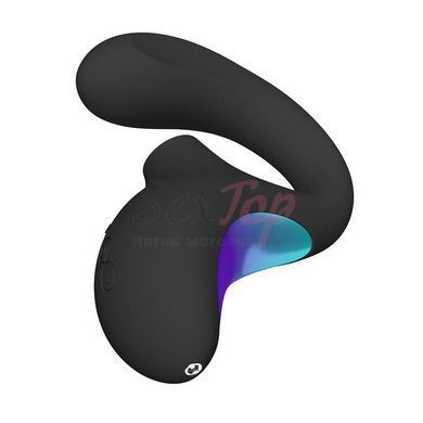 Кліторально-вагінальний звуковий стимулятор LELO Enigma WAVE Black - фото товару 3