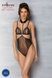 Боди с открытой грудью Passion DOMINICA BODY XXL/XXXL black, воротник-чокер, корсет &mdash; фото 5 из 7