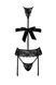 Комплект Kissable Bondage Kiss Set Black S/M &mdash; фото 9 из 12