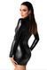 Платье Noir Handmade F330 Powerwetlook mini dress - M &mdash; фото 3 из 7