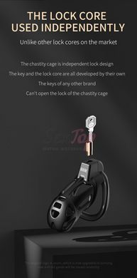 Высококачественный мужской пояс верности Jeusn CB penis lock &mdash;  фото товара 15