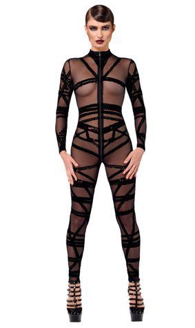 Комбінезон Noir Handmade F357 Bondesque Catsuit XS - фото товару 1