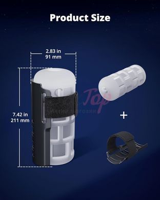 Рукав-мастурбатор Lovense Solace Pro Grip Kit з кріпленням для Solace Pro,  - 7