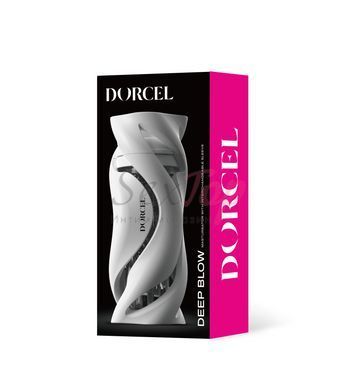 Мастурбатор Dorcel DEEP BLOW WHITE, двойное использование &mdash;  фото товара 6