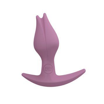 Анальная пробка Fun Factory BOOTIE FEM, розовая, в виде бутона, диаметр 2,9 см, тонкий ограничитель,  - 1