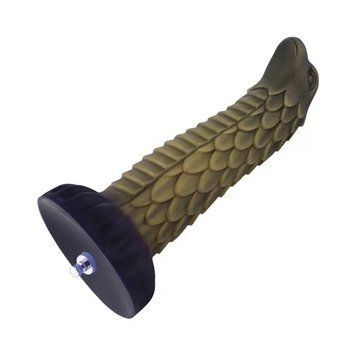 Силіконовий дилдо Hismith 8.5" Squama Beast Silicone Dildo Monster Series,  - 1