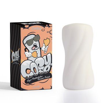Мастурбатор для мужчин белого цвета Chisa Pleasure Pocket, Белый - 1