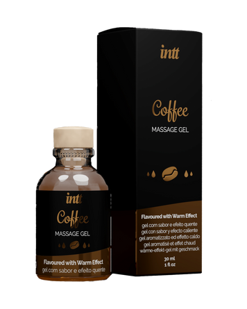 Массажный гель для интимных зон Intt Coffee (30 мл) разогревающий &mdash;  фото товара 1