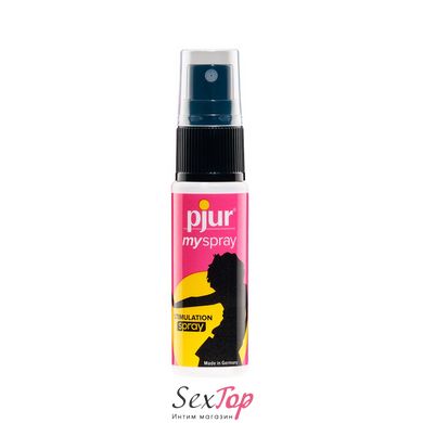 Збудливий спрей для жінок pjur My Spray 20 мл з екстрактом алое, ефект поколювання PJ10470 фото