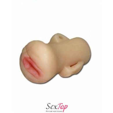 Вагіна-мастурбатор рожевими статевими губами, кишенькова IXI24317 фото