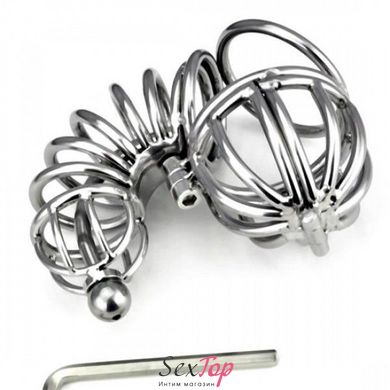 The Fully Locked Asylum Chastity Device - Seven Layers Cage IXI25108 фото