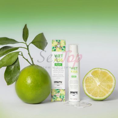 Спрей для посилення слиновиділення EXSENS Wet Kiss Lime 15 мл - фото товару 2