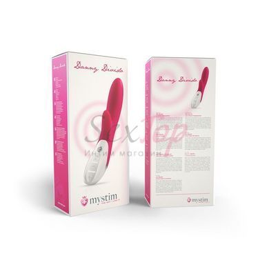 Вибратор-кролик Mystim Danny Divido Pink с глубокой вибрацией, 2 мотора &mdash;  фото товара 8