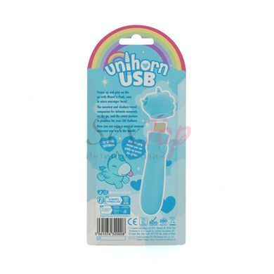 Вібратор-єдиноріжка Unihorn USB Bullet - Mount'n Peak, віброкуля, USB-зарядка - фото товару 5