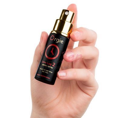 Спрей-пролонгатор Orgie Time Lag 2 Delay Spray, 10 мл, без анестетиков, с экстрактом дамианы &mdash;  фото товара 2