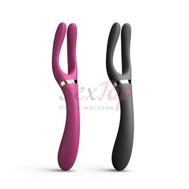 Вібратор-стимулятор Dorcel INFINITE JOY BLACK, багатофункціональний, унісекс - фото товару 7