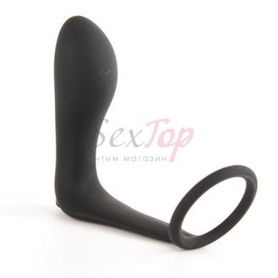 Ansel Anal Plug With Vibration And Cock Ring Usb Silicone &mdash;  фото товара 2