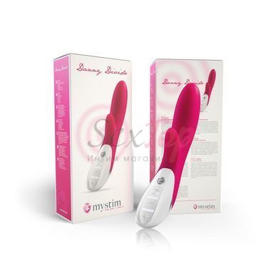 Вибратор-кролик Mystim Danny Divido Pink с глубокой вибрацией, 2 мотора &mdash;  фото товара 7