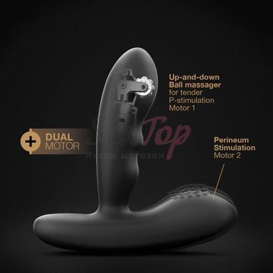 Массажеры простаты Dorcel P-Stroker с пультом ДУ, подогревом и точечным массажем, два мотора &mdash;  фото товара 5