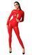 Комбінезон Noir Handmade F353 Red powerwetlook overall - M &mdash; фото 3 з 8
