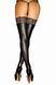 Чулки Noir Handmade F135 Powerwetlook stockings - XXL &mdash; фото 2 из 6