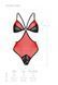 Полупрозрачное боди с кружевом Passion PEONIA BODY XXL/XXXL red &mdash; фото 7 из 7