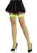 Чулки в крупную сетку Leg Avenue Fence Net Thigh Highs Neon Green, one size &mdash; фото 3 из 5