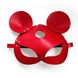 Шкіряна маска мишки Art of Sex - Mouse Mask, колір Червоний SO9650 фото 3