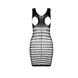 Бодистокинг-платье с открытой грудью Passion BS092 black SO6394 фото 3