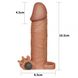 Насадка на пенис с вибрацией Add 2 Vibrating Penis Sleeve, Brown 310324 фото 4