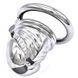 Пояс вірності і цнотливості для чоловіків сталевий Bdsm4u Stainless Steel Glans Shape Chastity Device &mdash; фото 2 з 2