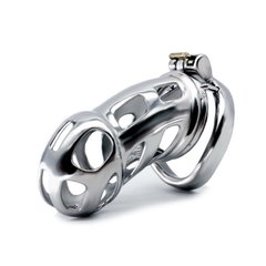 Newly designed stainless steel Cobra chastity device ZC217 IXI60850 фото