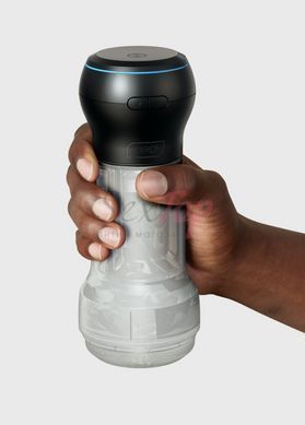 Мастурбатор Kiiroo Feel Pocket Crystal зі всмоктувальною інтерактивною насадкою PowerBlow Combo Set - фото товару 6